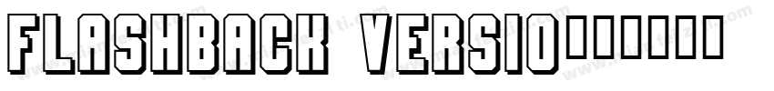 Flashback versio字体转换
